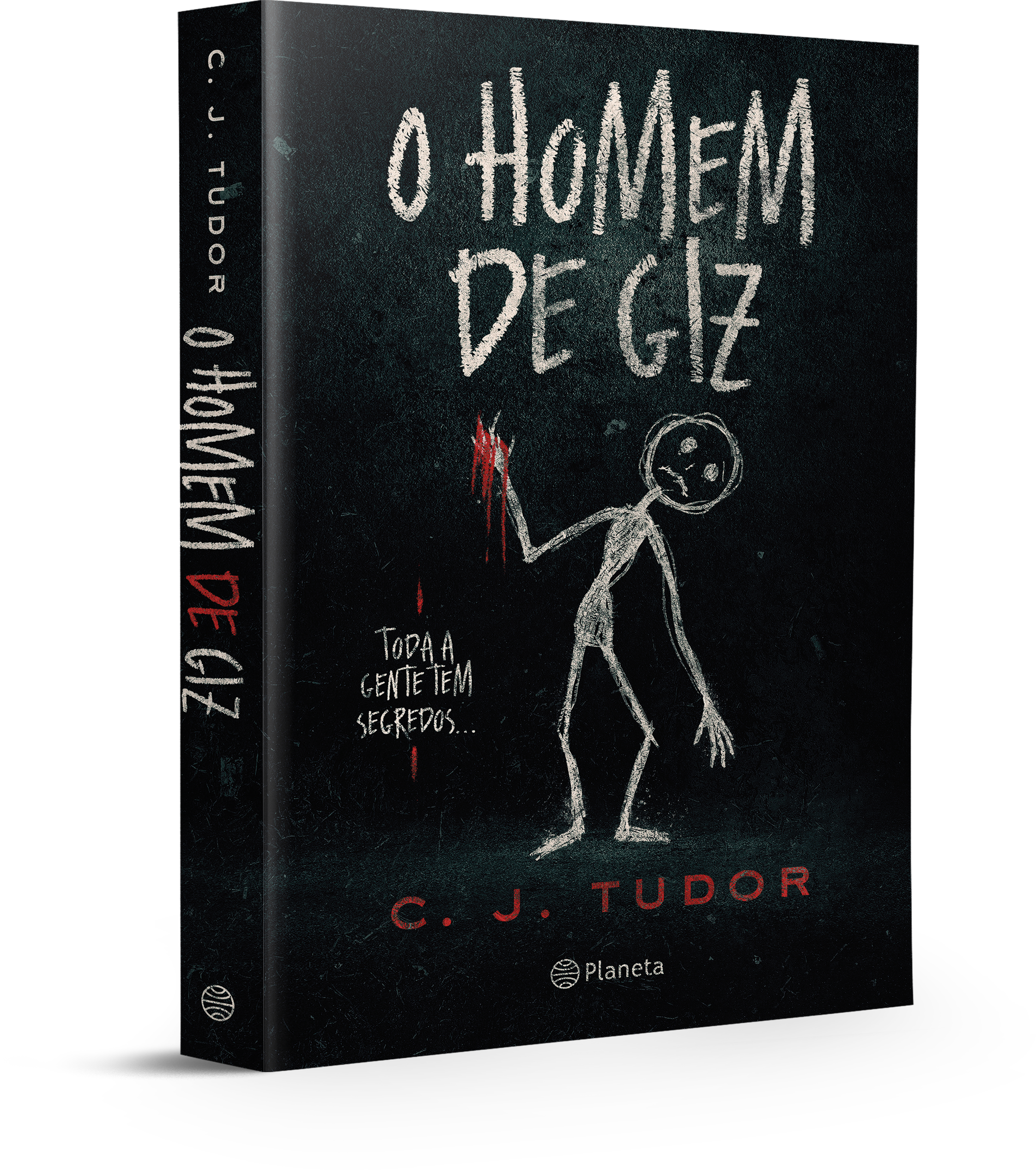 Miniatura capa 3d O homem de giz - Capa nova