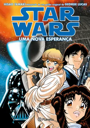 Capa SW - Uma Nova Esperança (Manga)