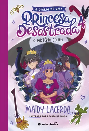 Capa O Diário de uma Princesa Desastrada 4