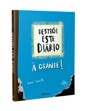 Capa Destrói este diário à grande - Azul