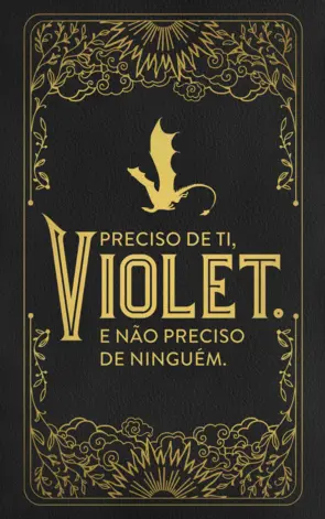 Capa Preciso de ti, Violet. E não preciso de ninguém