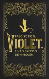 Capa Preciso de ti, Violet. E não preciso de ninguém