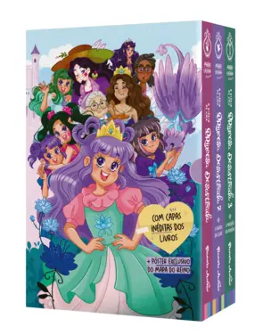 Capa Princesa Desastrada - Caixa Box Vol.1+2+3