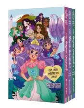 Capa Princesa Desastrada - Caixa Box Vol.1+2+3