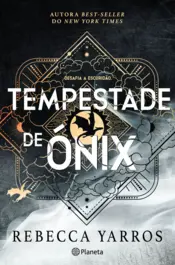 Capa Tempestade de Ónix - Ed. Especial