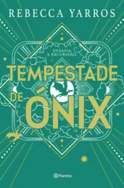 Capa Tempestade de Ónix - Capa nova e Edges