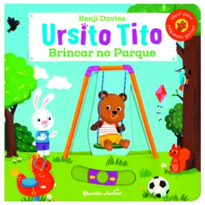 Capa Ursito Tito - Brincar no parque