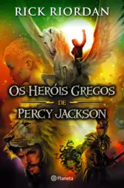 Capa Os Heróis Gregos de Percy Jackson