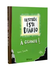 Capa Destrói este diário à grande - Verde