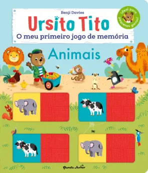 Capa Ursito Tito - Primeiro Jogo Memória - Animais