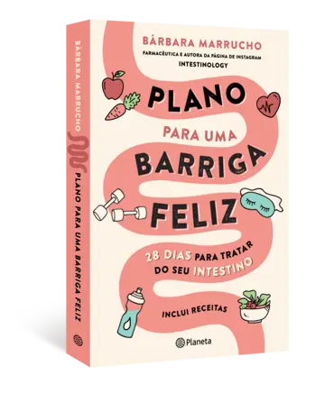 Capa Plano para Uma Barriga Feliz