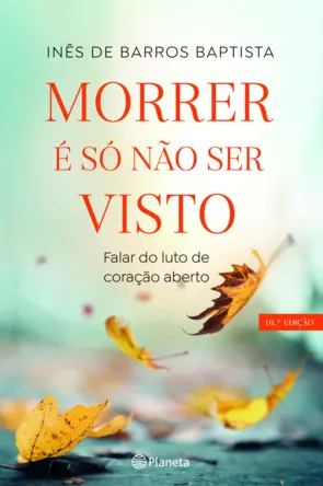 Capa Morrer é só não ser visto - Nova edição