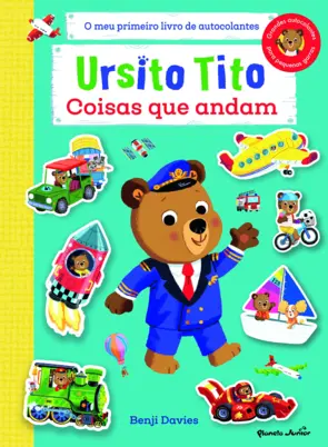 Capa Ursitio Tito - Autocolantes - Coisas que andam