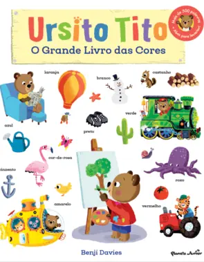 Capa Ursito Tito - O grande livro das cores