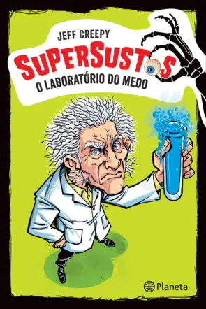 Capa O Laboratório do Medo (Super Sustos 1)