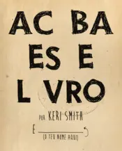 Capa Acaba este livro