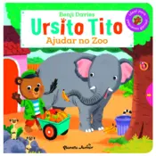Capa Ursito Tito - Ajudar no zoo