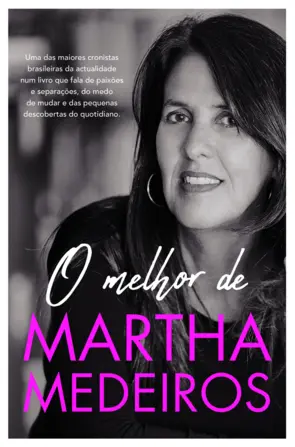 Capa O Melhor de Martha Medeiros
