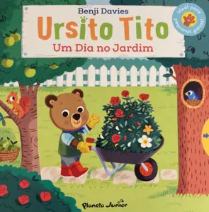 Capa Ursito Tito - Um dia no jardim