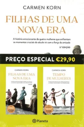 Capa Pack As filhas de uma nova era e Tempo de mulheres