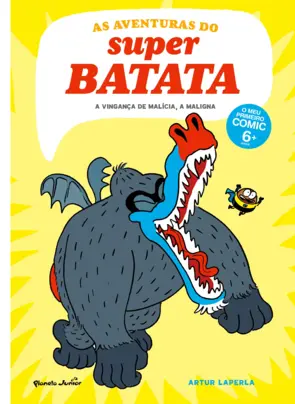 Capa As Aventuras do Super Batata 4 - A vingança de Malícia