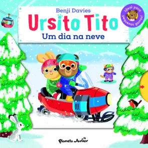 Capa Ursito Tito - Um dia na neve