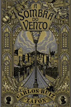 Capa A Sombra do Vento - Ed. Especial capa dura