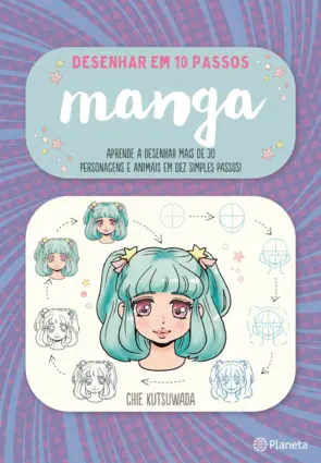 Capa Desenhar em 10 Passos - Manga
