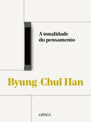 Capa A tonalidade do pensamento