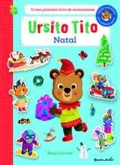 Capa Ursito Tito - Autocolantes - Natal