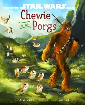 Capa SW- Chewie e os Porgs