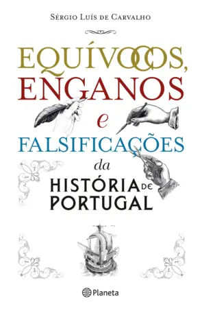 Capa Equívocos, Enganos e Falsificações da História de Portugal